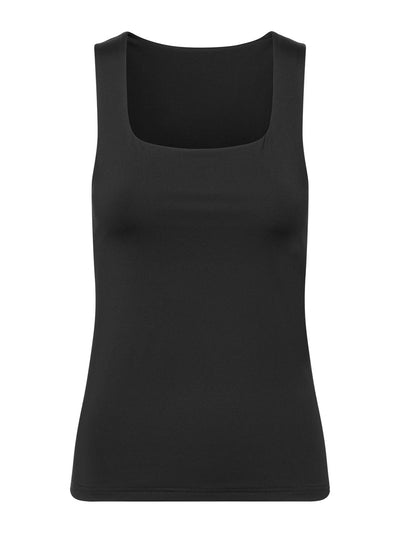 Billie Square Top Black