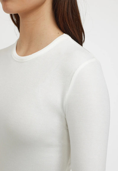 Fenja O-neck Top (White)