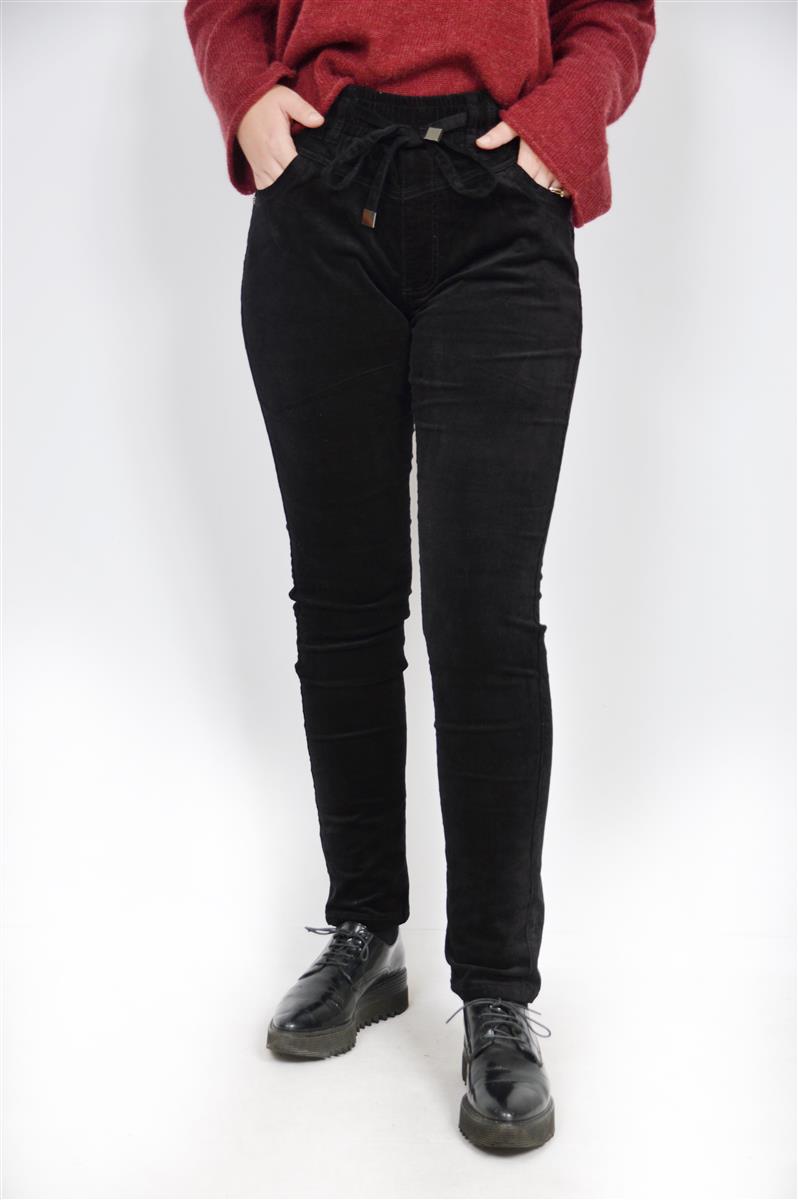 Comfy Cord Trouser black