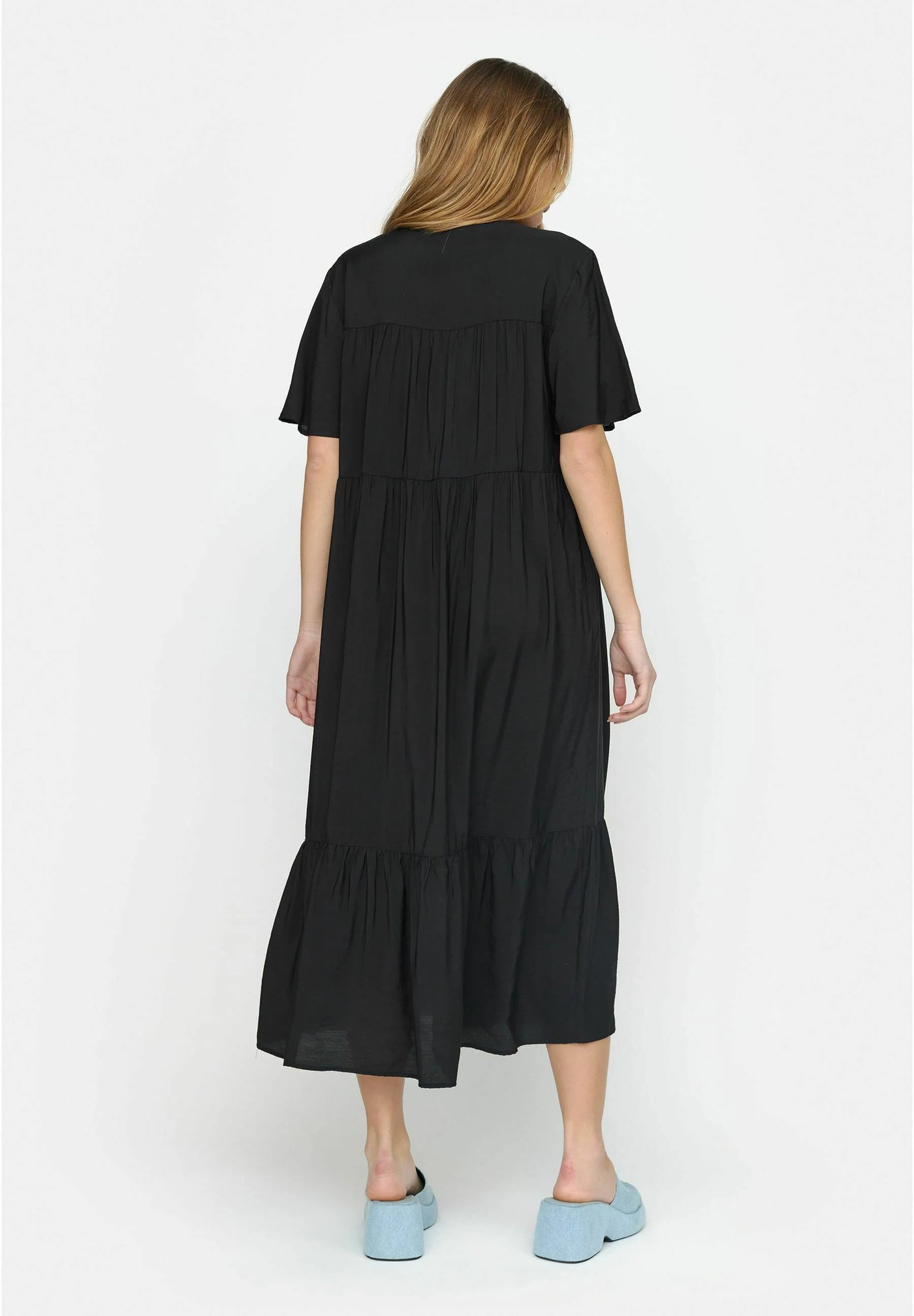 Freja Midi Dress Black