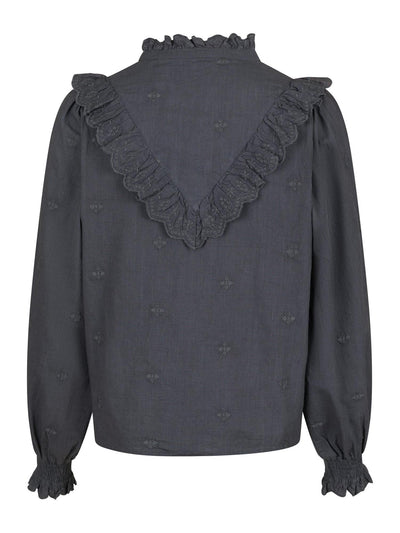 Degas blouse Dark Grey