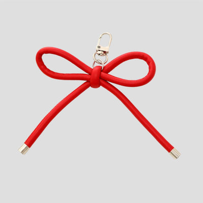 Bow Charm Red