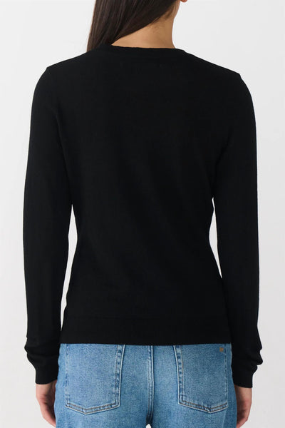 Essex LS O-neck Knit Black