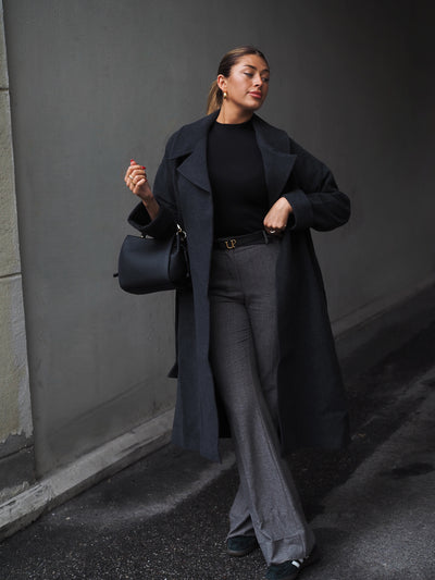 Adele coat Dark grey