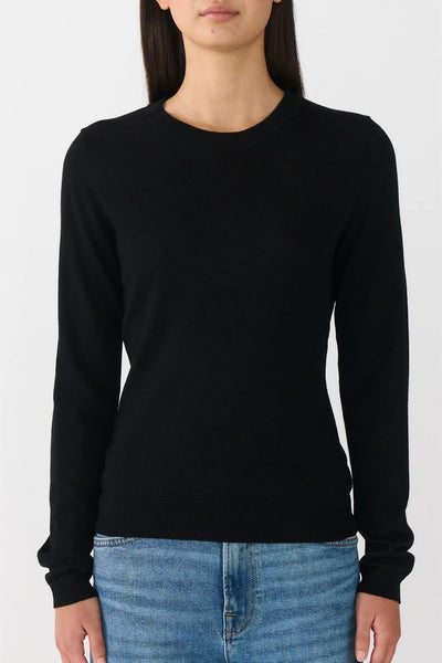 Essex LS O-neck Knit Black