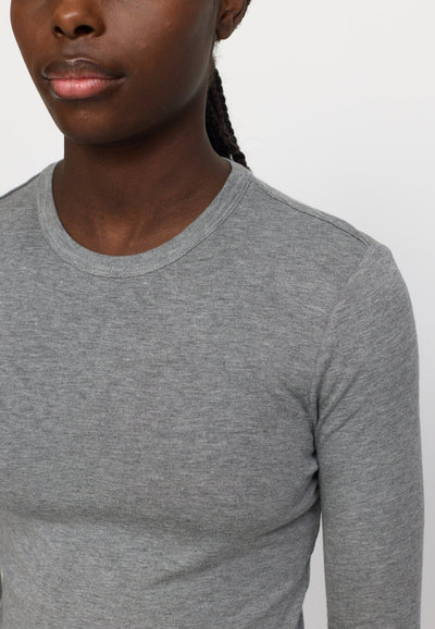 Roman O-neck Medium Grey Melange