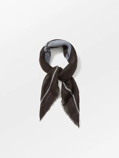 Bow Wica Scarf Hot Fudge Brown