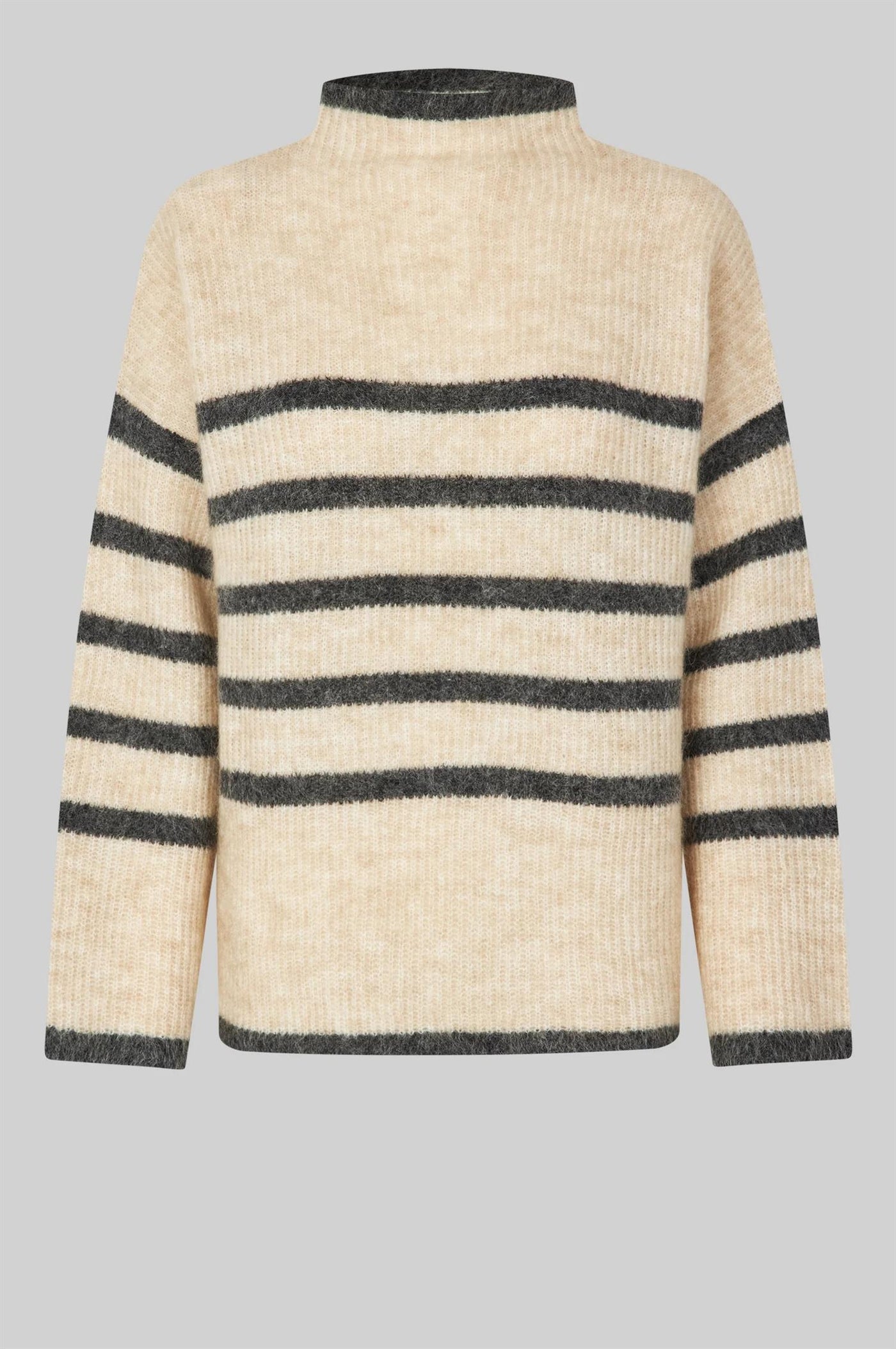 Ovalis Knit T-Neck Brazilan Sand Grey