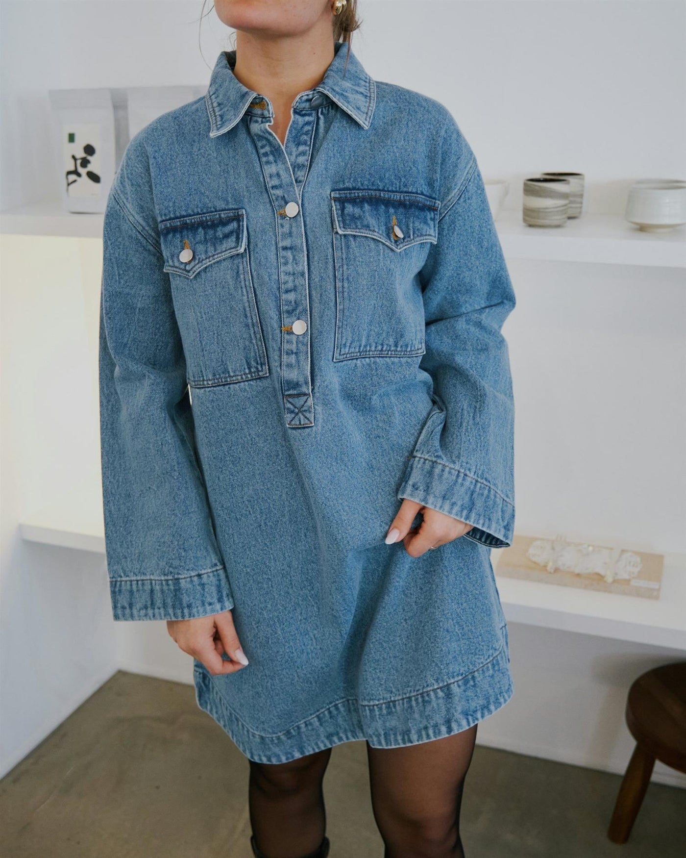 Paras Denim Dress