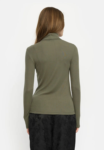 Fenja Rollneck Top Tea Leaf