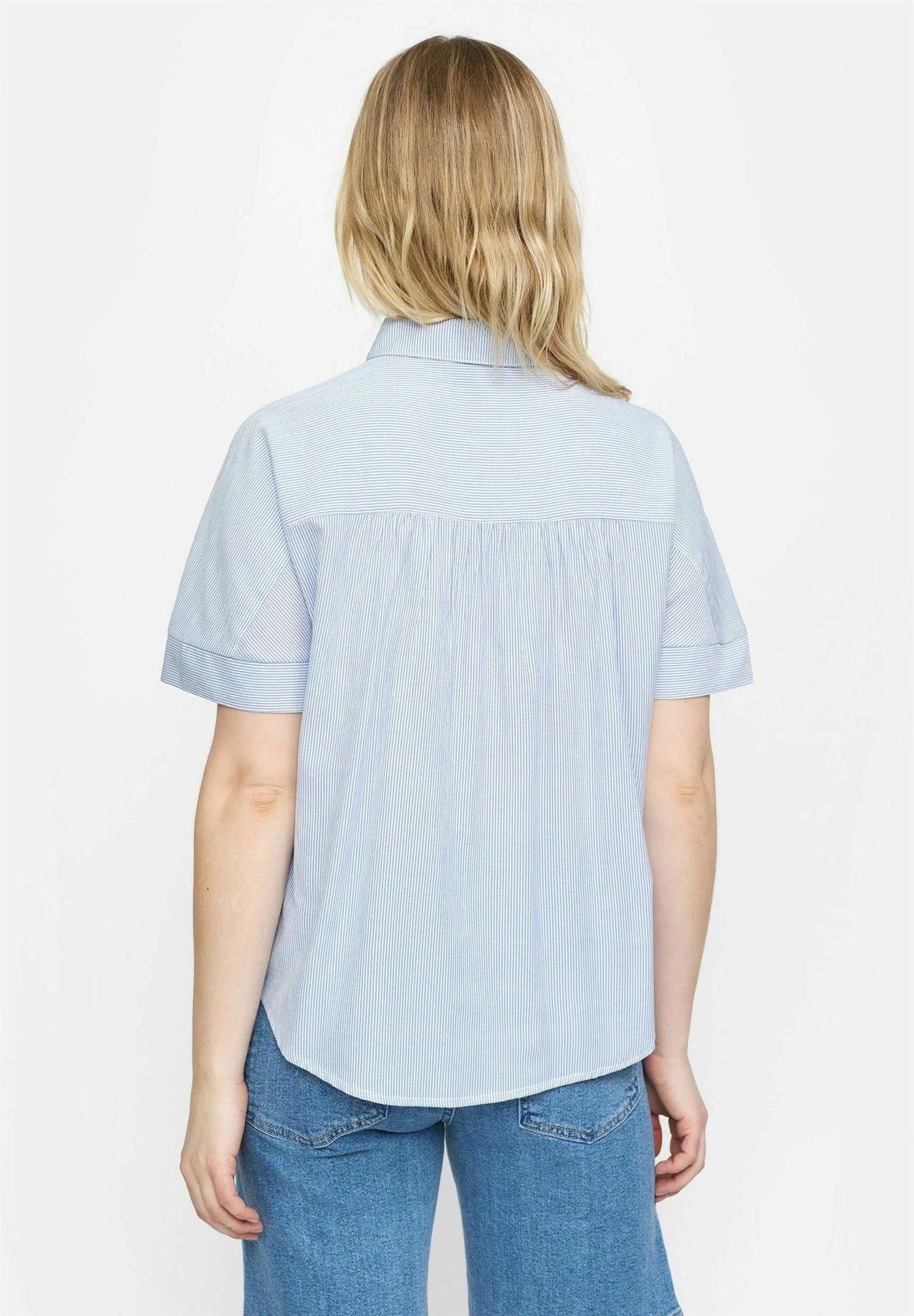 Adeline Blouse Stripes Amparo Blue