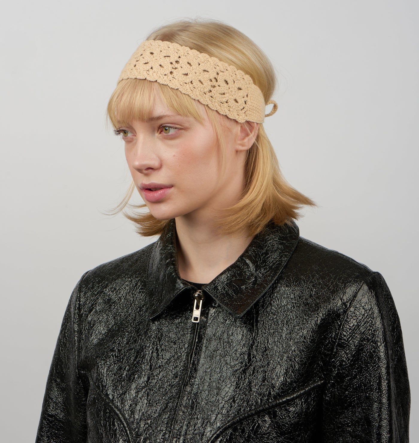 Bohemian Headband Beige