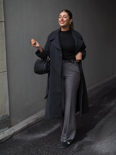 Adele coat Dark grey