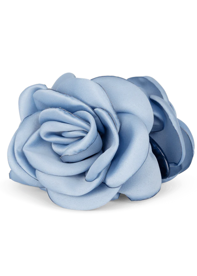 Smooth Rosa Hair Claw Light Blue Middle