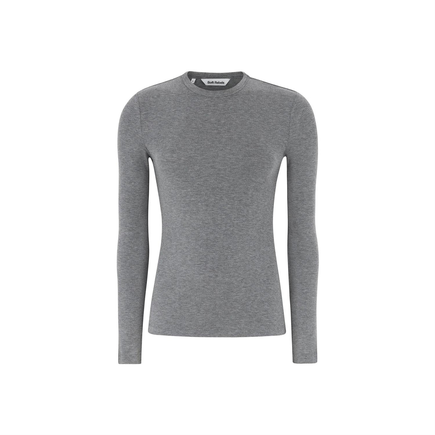 Roman O-neck Medium Grey Melange