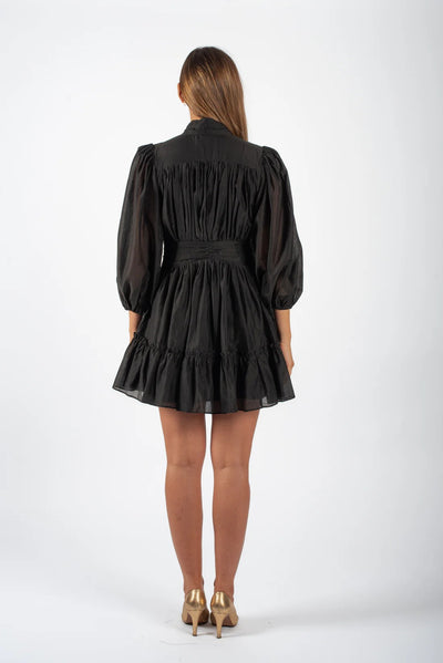 Vanity Short Dress Black