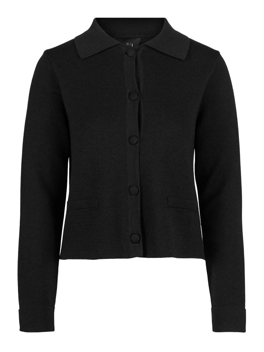 Ulla merino jacket Black