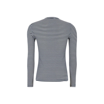 Fenja Stripe O-neck Top Total Eclipse