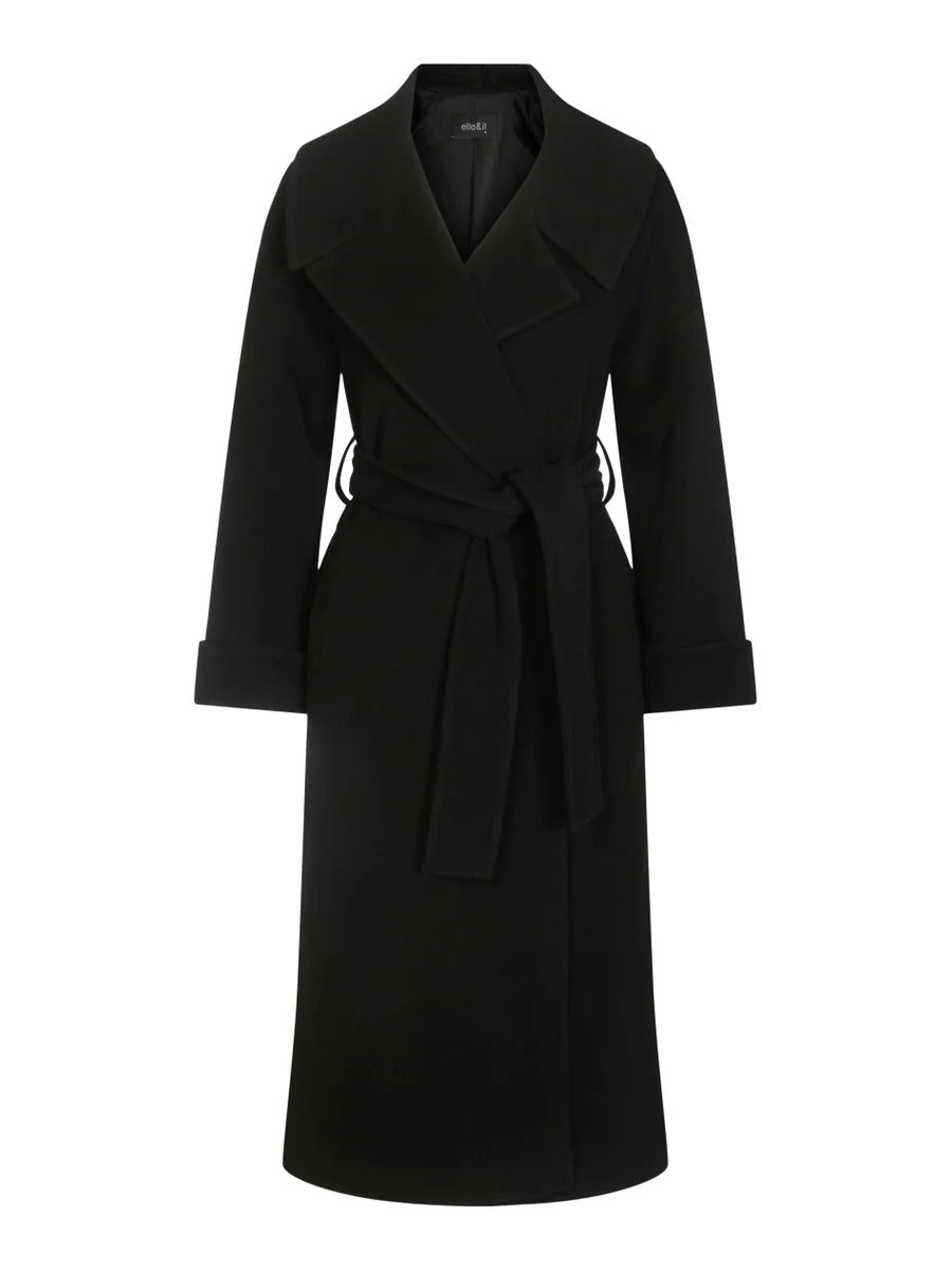 Adele coat black