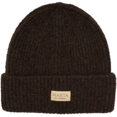 Rib Beanie Brown