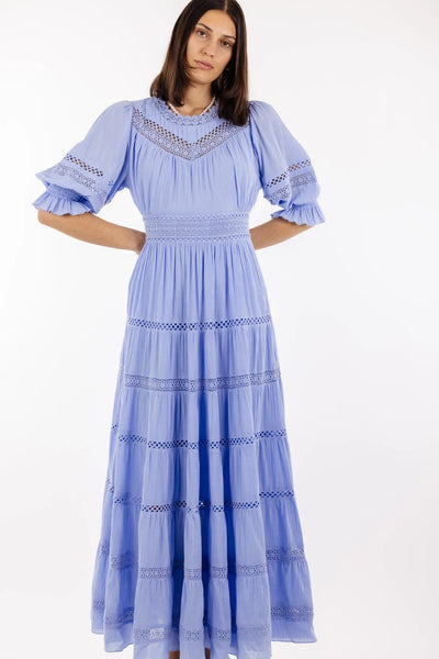 Paola Dress Vista Blue